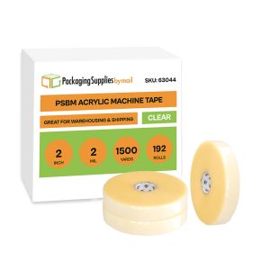 Clear Acrylic Machine Tapes 192 Qty