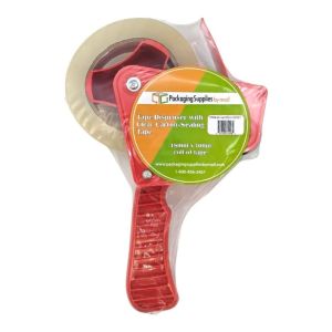 Clear Tape Dispenser W one Roll