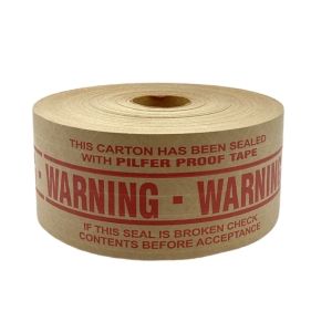 Red Printed WAT Kraft Tape