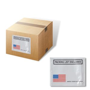 USA Packing List Enclosed Envelopes