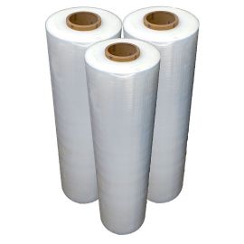 Clear Laundry Wrap Films - Non-PVC - 36" x 4000' x 70 Ga - 1 Roll/Case