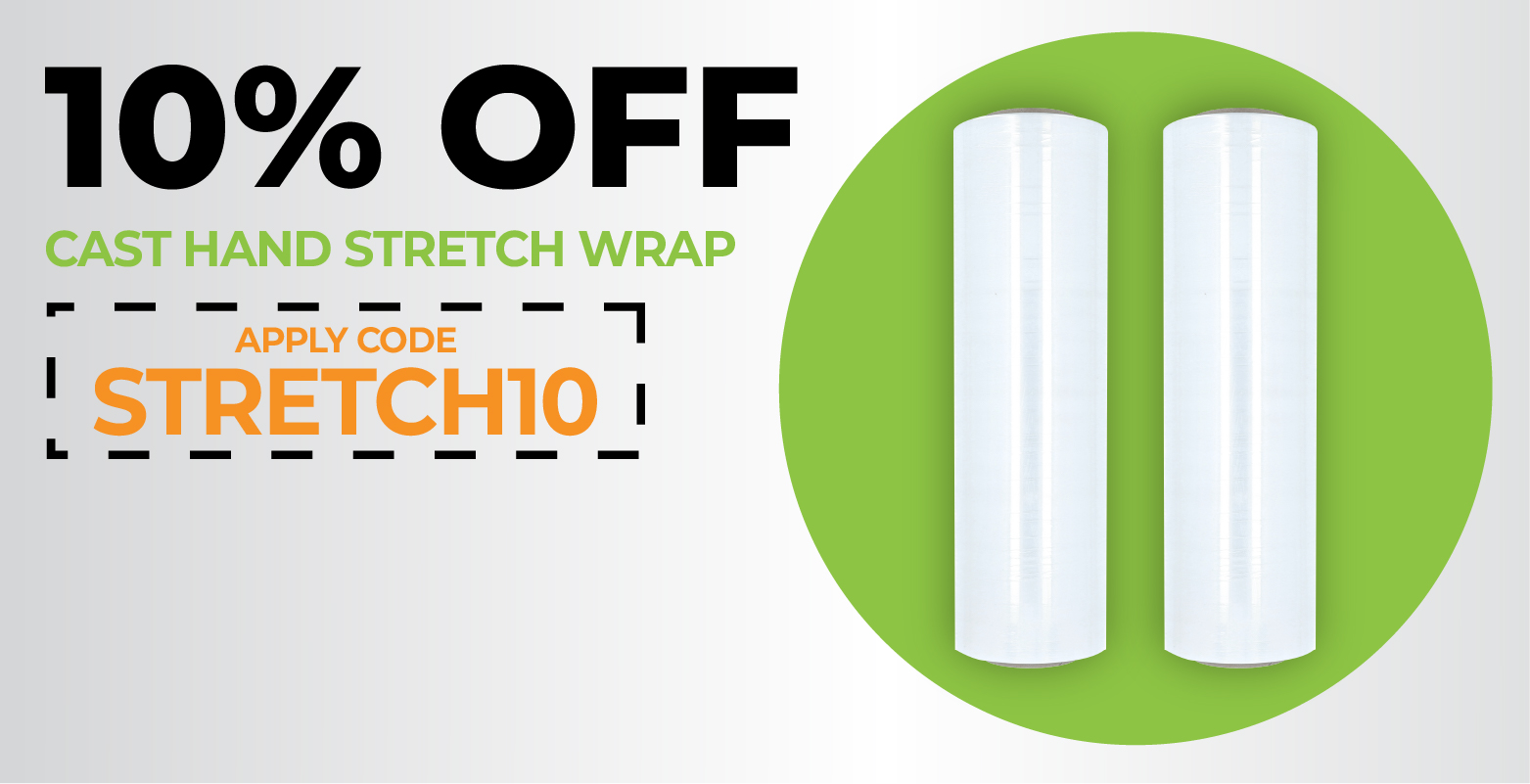 10% off cast hand stretch wrap - STRETCH10