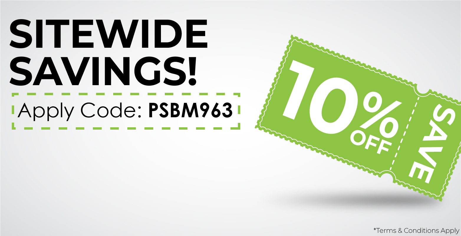 10% off the website with psbm963