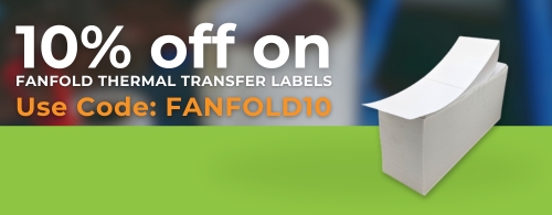 Fanfold Thermal Transfer Label!