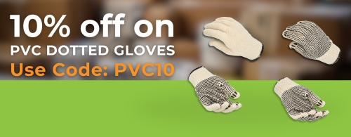 PVC-Dotted-Gloves!