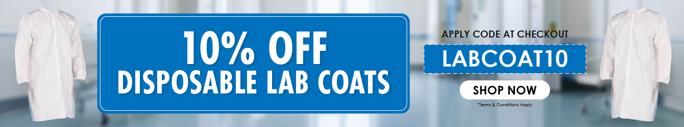 10% Off Disposable Lab Coats 10% Off Disposable Lab Coats