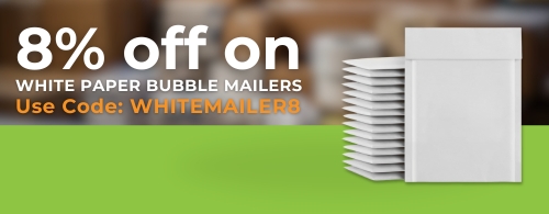 White Kraft Mailers!